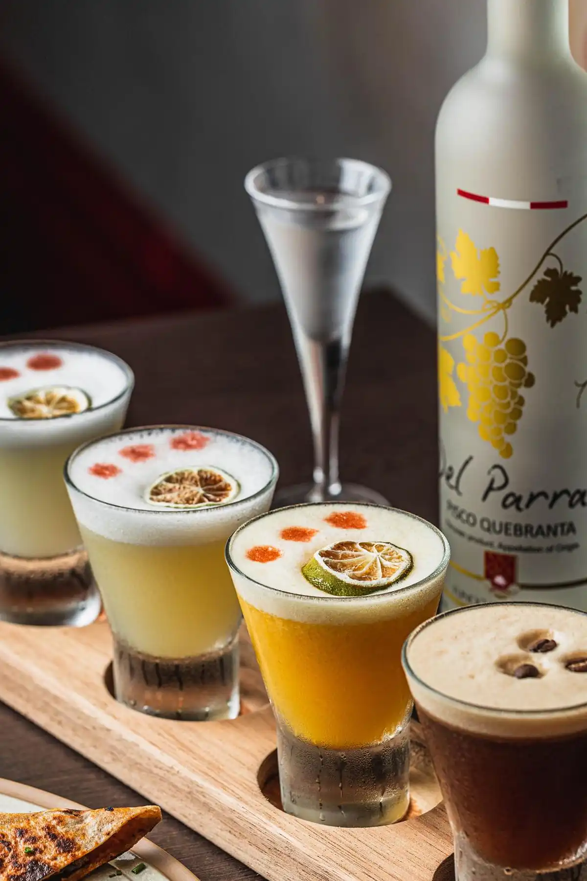 Pisco Sours Mini Pisco Sour tasting