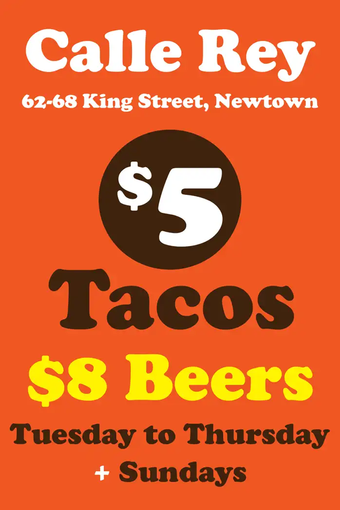 Calle Rey Taco and Beer Special
